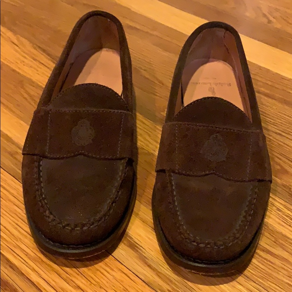 Polo by Ralph Lauren Suede Brown Loafers